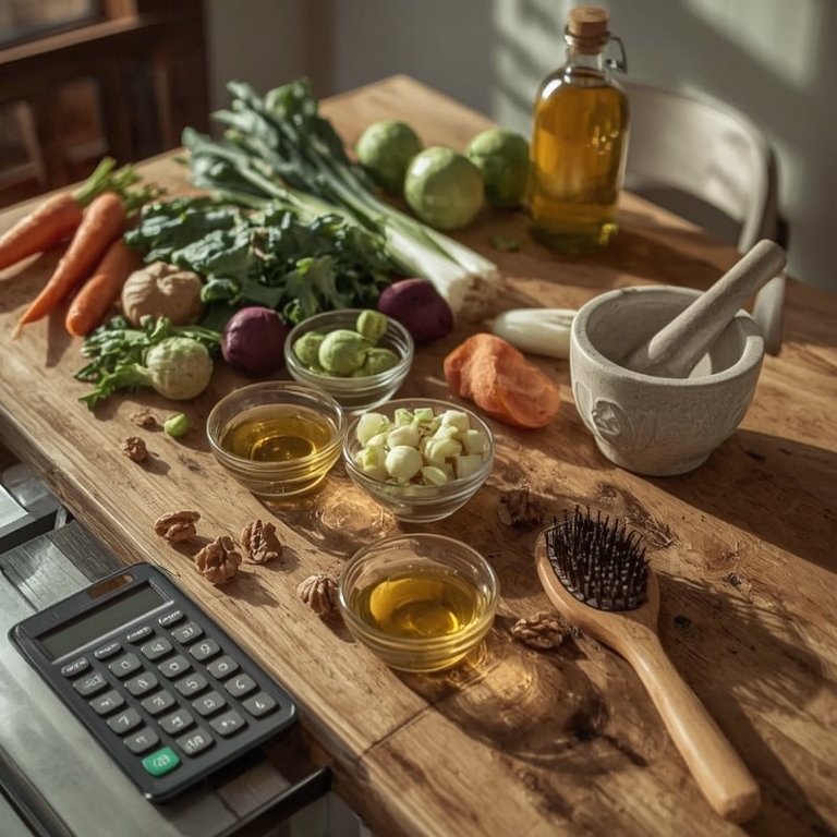 Wywar z warzyw wspierający odbudowę keratyny na chłodne dni